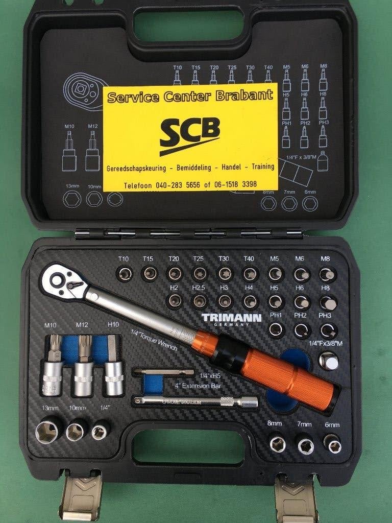 Trimann 32 delig momentsleutel set 5 / 25 Nm, Ophalen of Verzenden
