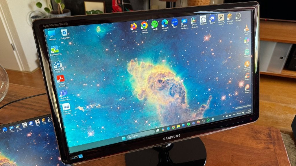 Samsung 24 inch Full-HD monitor, Computers en Software, Monitoren, Kantelbaar, HDMI, Full HD, Zo goed als nieuw
