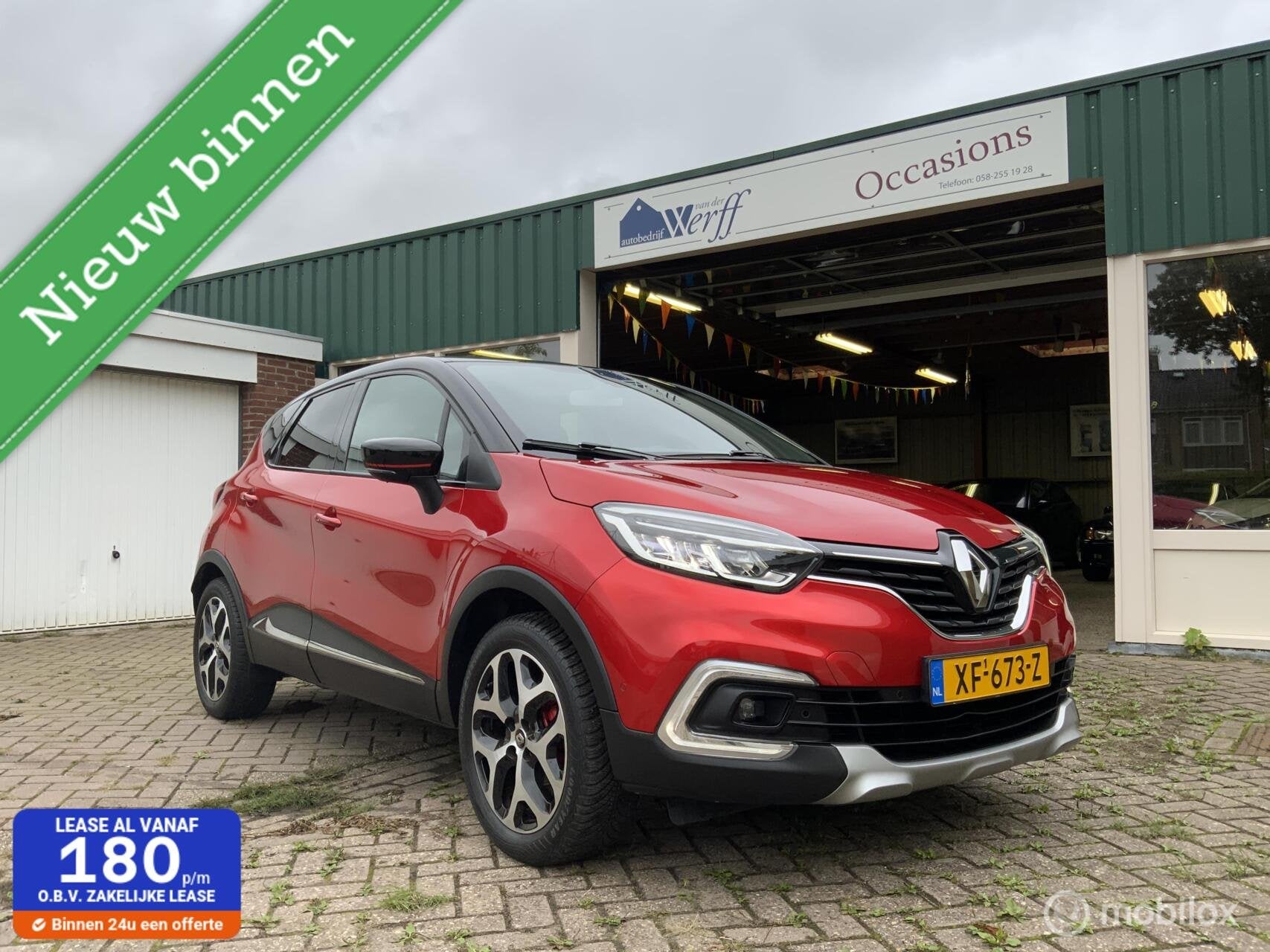 Renault Captur 0.9 TCe Intens,CarPlay,Nav,Cruise,Camera,Trek, Auto's, Voorwielaandrijving, 898 cc, Stof, Gebruikt