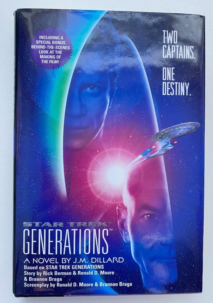 Boek Star Trek - Generations, Ophalen of Verzenden, Gelezen, J. M. Dillard