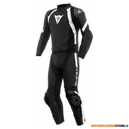Dainese Avro 4 2PC Leren Motorpak, Zwart-Wit, Ophalen of Verzenden, Nieuw met kaartje