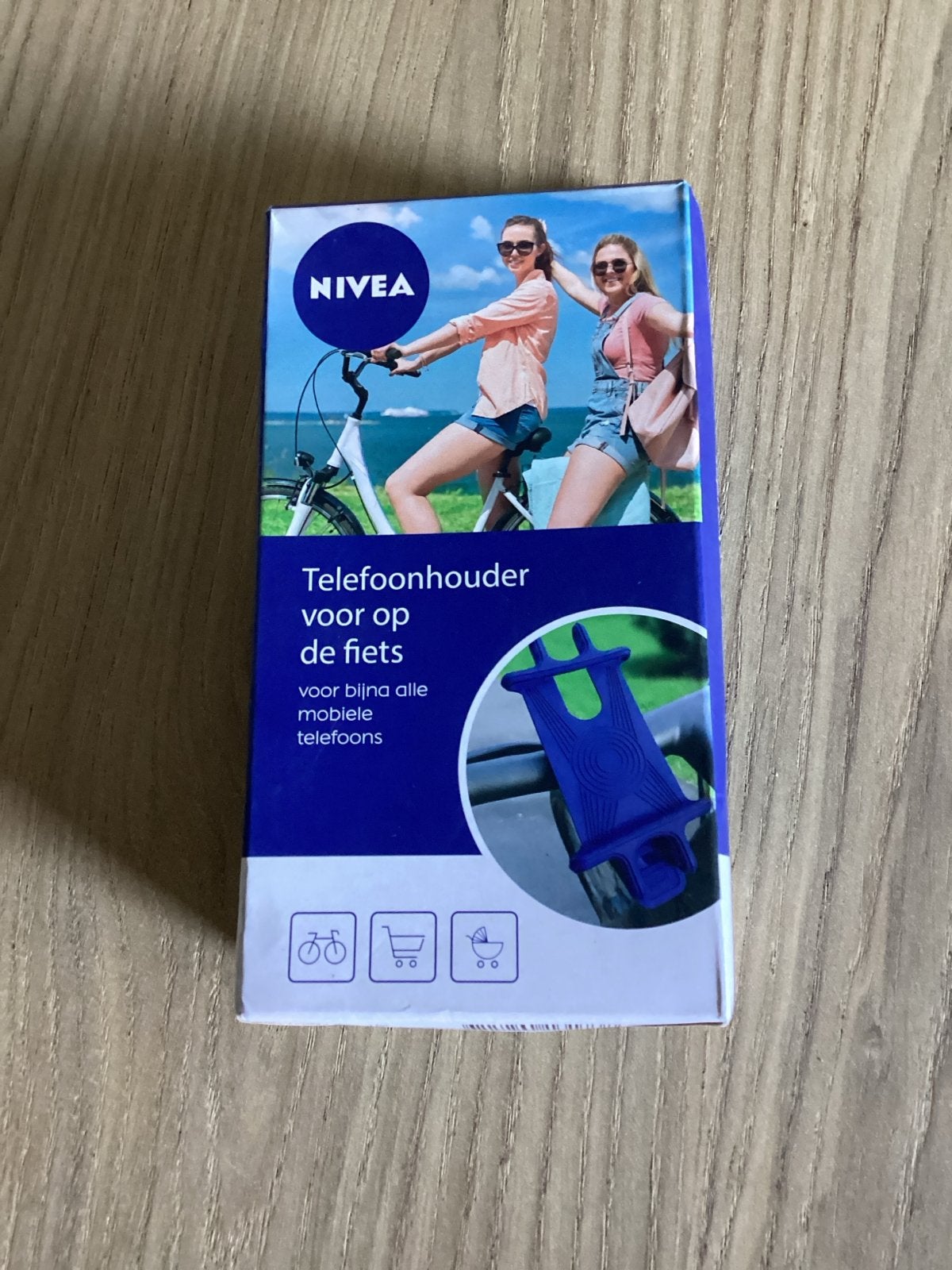 Telefoonhouder voor op de fiets - Blauw, Ophalen of Verzenden, Nieuw, Fiets