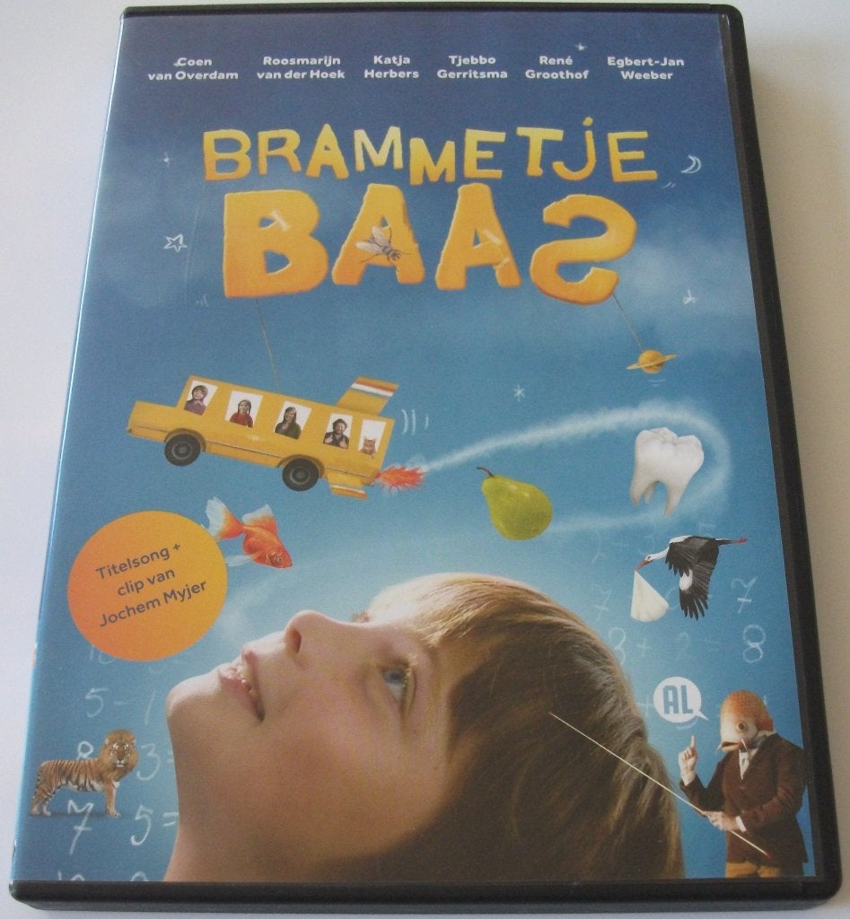 Dvd *** BRAMMETJE BAAS *** Tamara Bos, Alle leeftijden, Ophalen of Verzenden, Zo goed als nieuw, Familie en Kinderfilm
