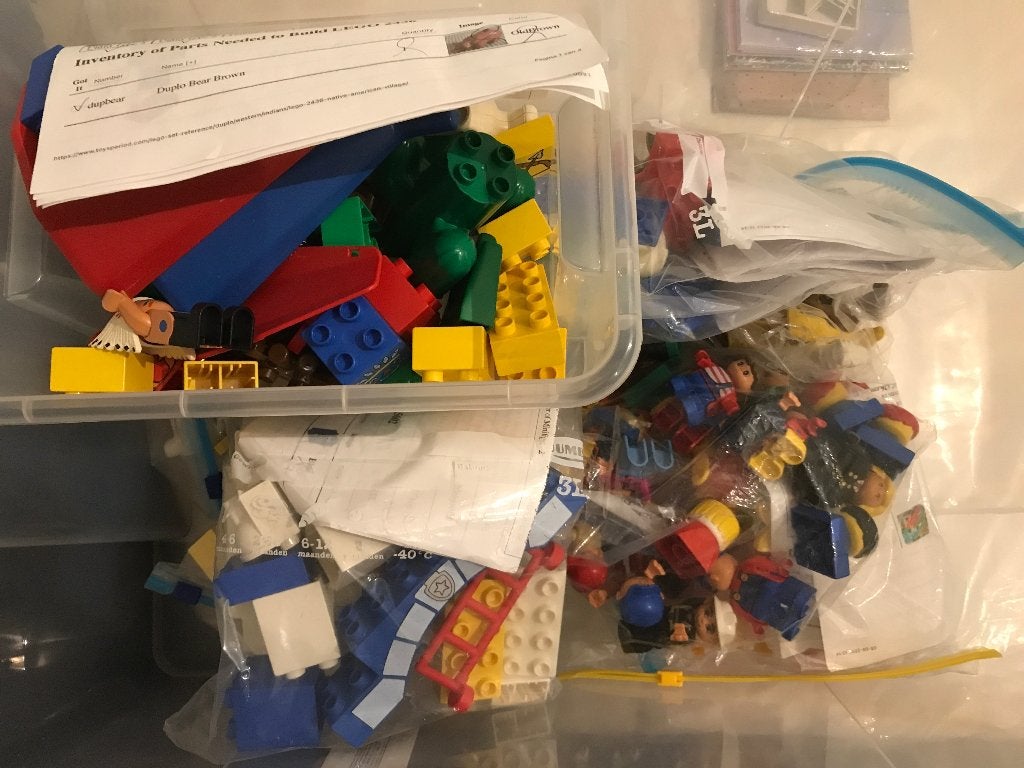 Duplo allerlei, Kinderen en Baby's, Speelgoed | Duplo en Lego, Ophalen, Gebruikt, Losse stenen, Duplo