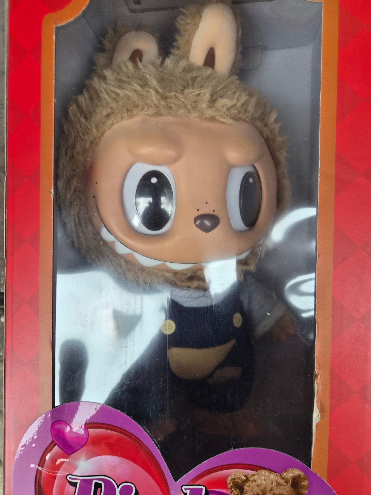 Pop Mart Labubu The Monsters 'Time to Chill' Vinyl Plush Dol, Ophalen of Verzenden, Nieuw, Jongen of Meisje