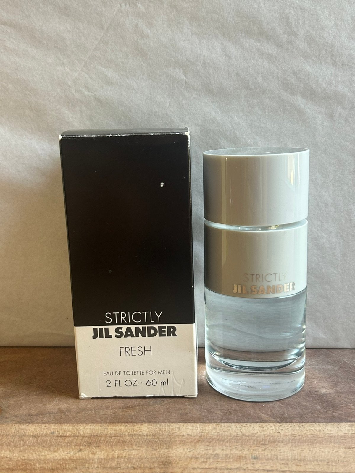 Jil Sander - strictly fresh for men 60ml edt, Ophalen of Verzenden, Nieuw