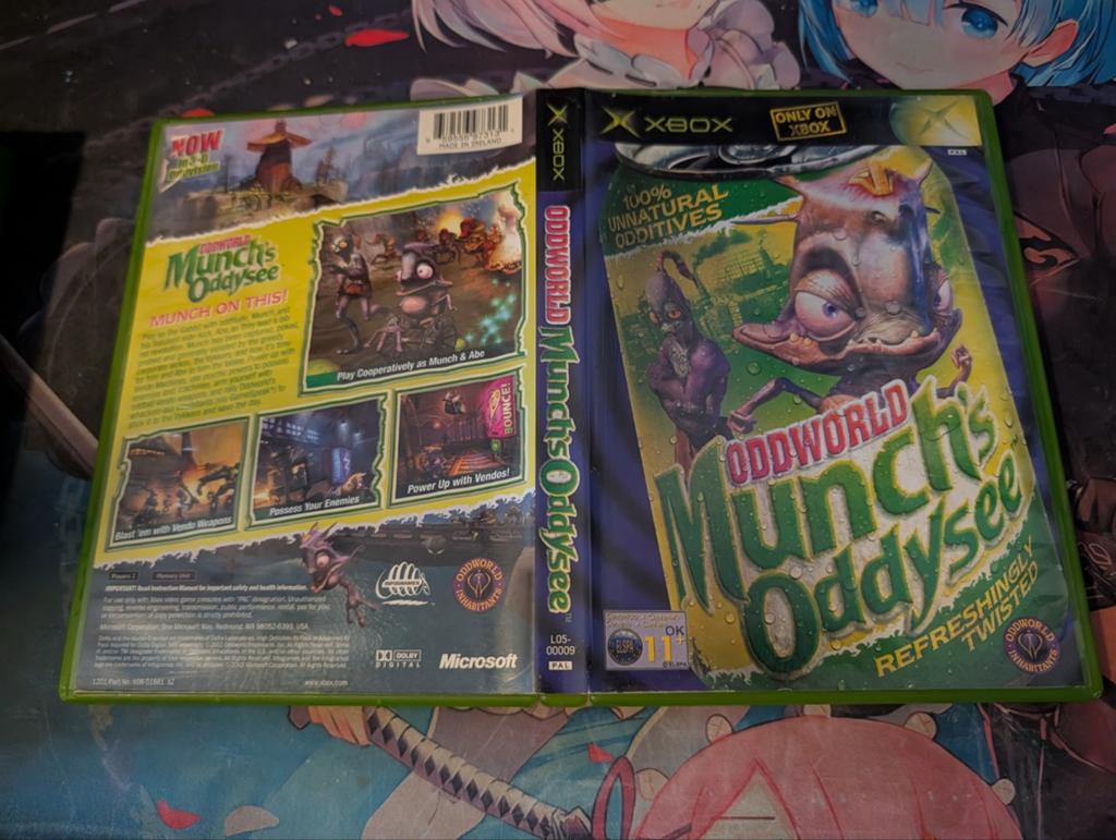 Oddworld Munch's Oddysee - Xbox Original, Avontuur en Actie, Gebruikt, 1 speler, Ophalen of Verzenden
