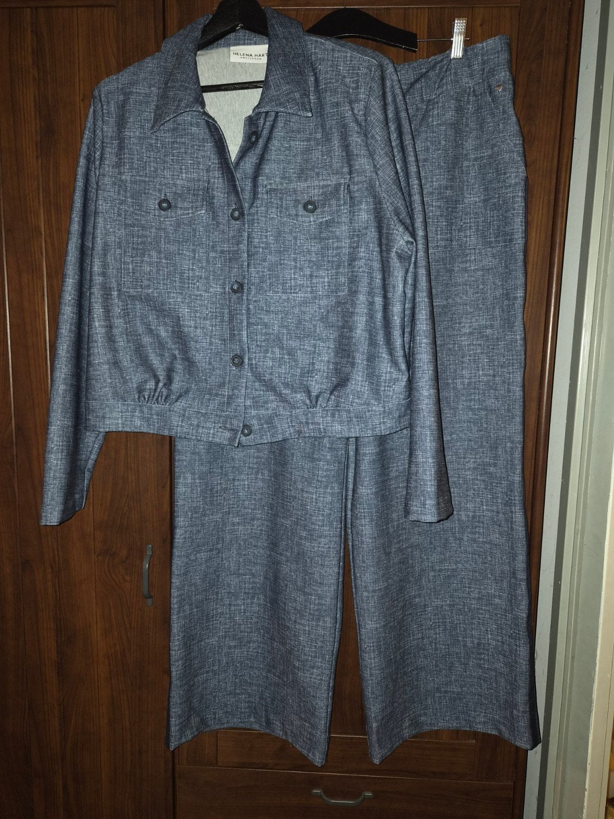 Helena Hart pak maat xxl, Kleding | Dames, Verzenden, Zo goed als nieuw, Maat 46/48 (XL) of groter, Blauw