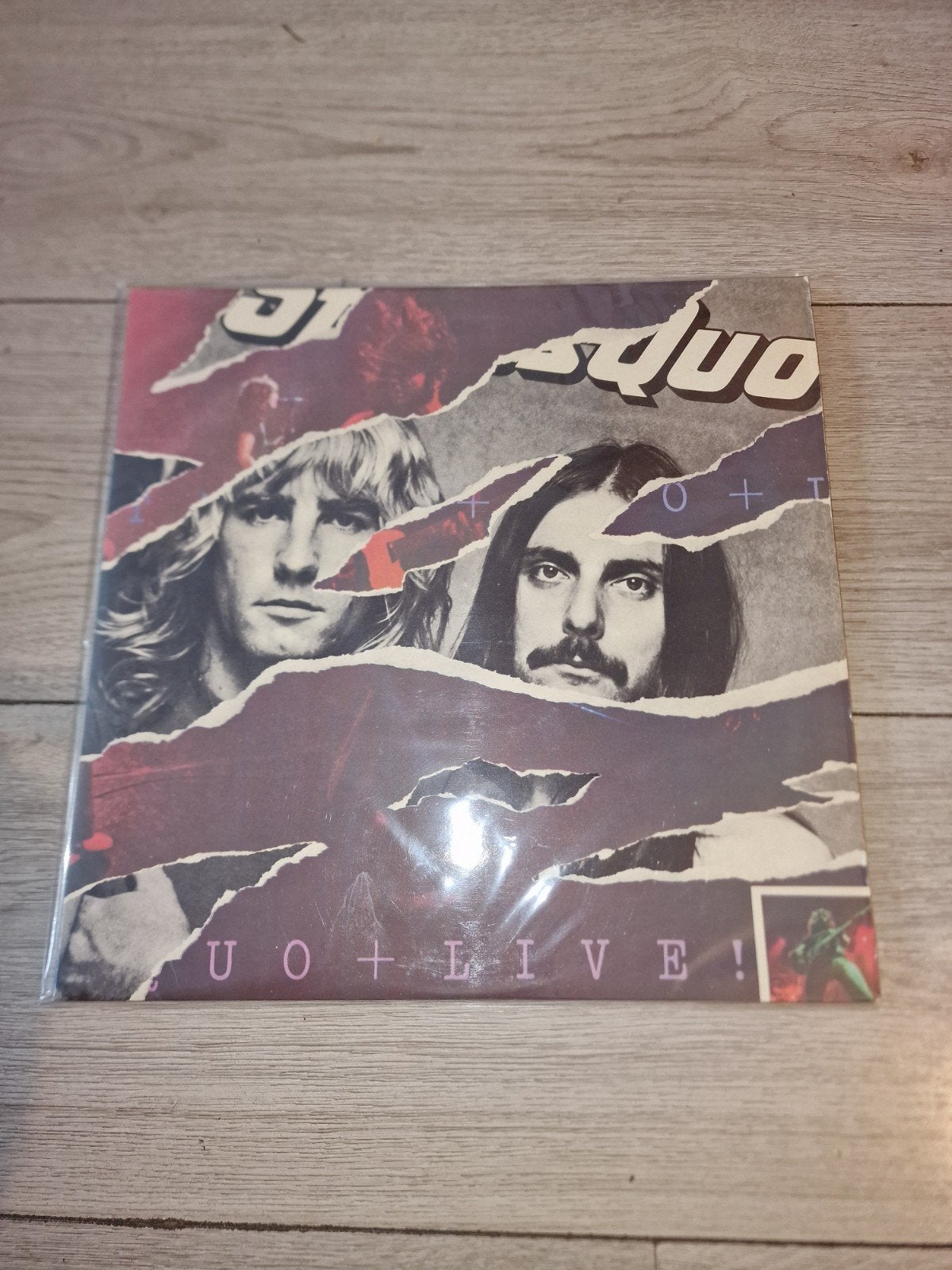 Status Quo - Live! LP met sticker, zo goed als nieuw, Ophalen of Verzenden, Zo goed als nieuw, 12 inch, Poprock