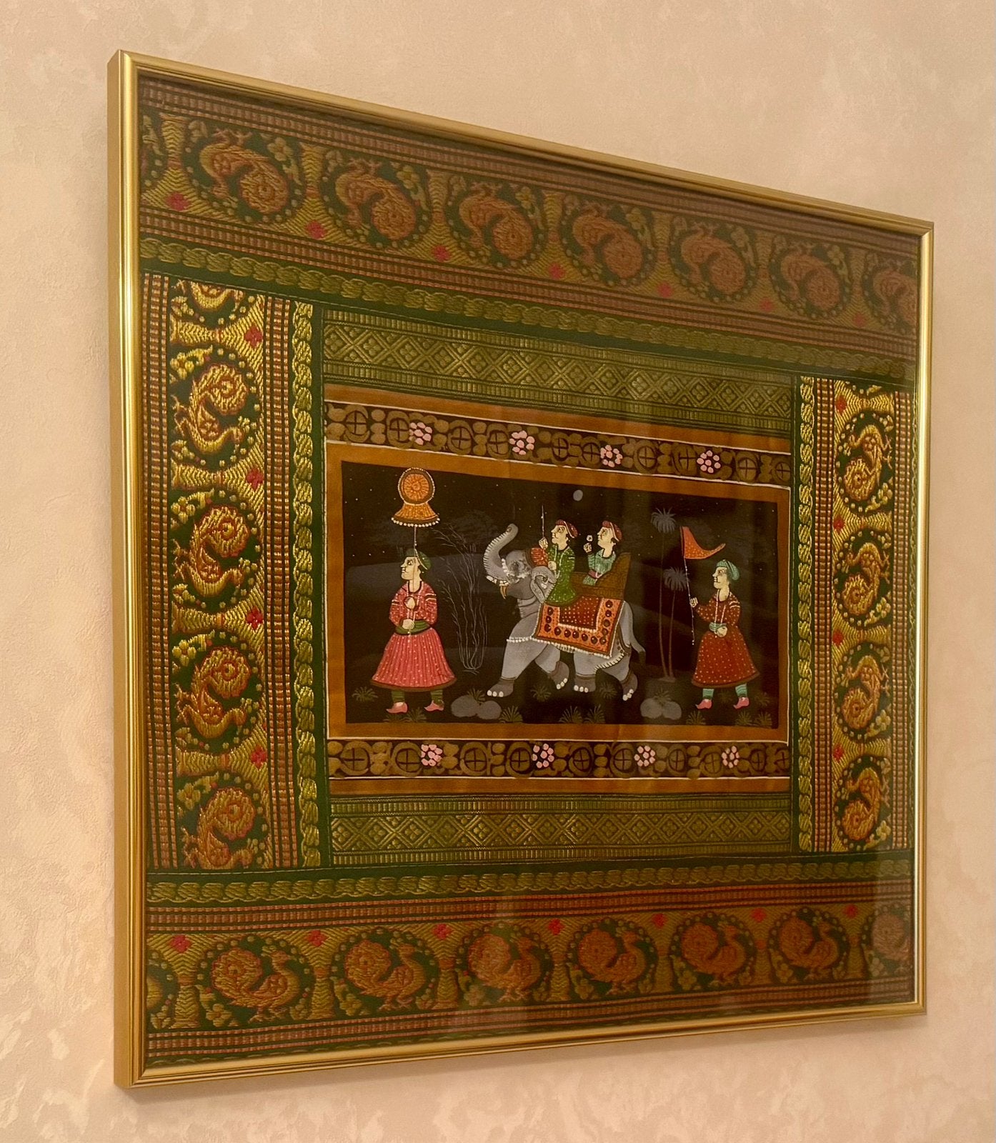 Unieke Indiase Textielkunst, Ophalen of Verzenden