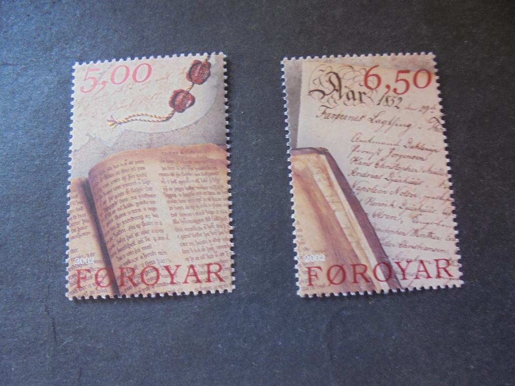 Faroer Mi:425/426 postfris, Verzenden, Denemarken, Postfris