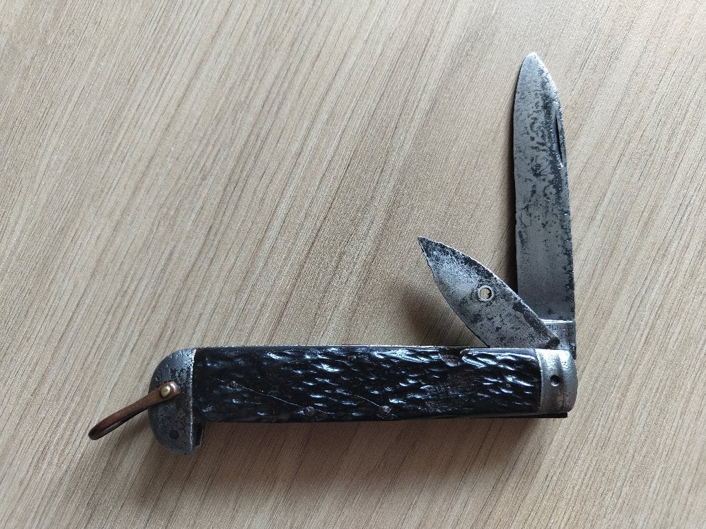 Camillus Cutlery CO Rigging Knife - WW1 - 1915, Ophalen of Verzenden, Gebruikt