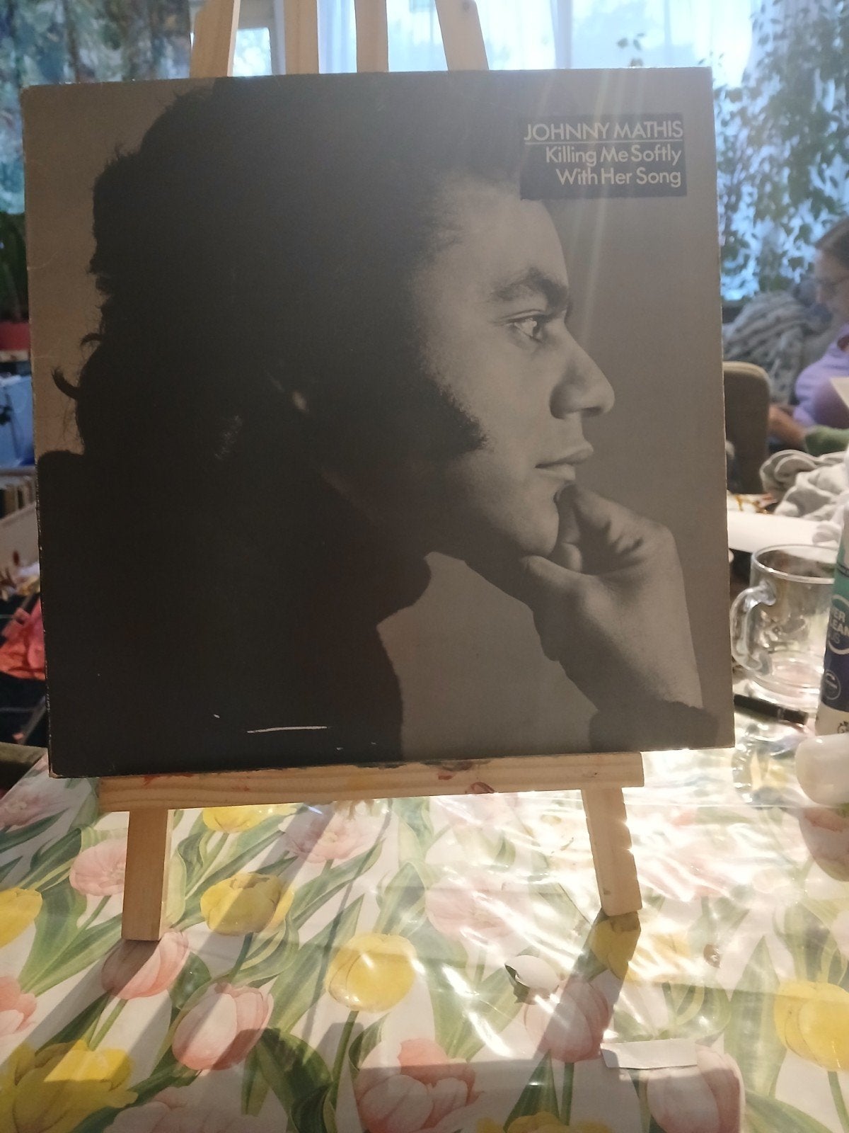 Johnny Mathis - Killing Me Softly With Her Song LP, LP, Gebruikt, Pop, Ophalen of Verzenden