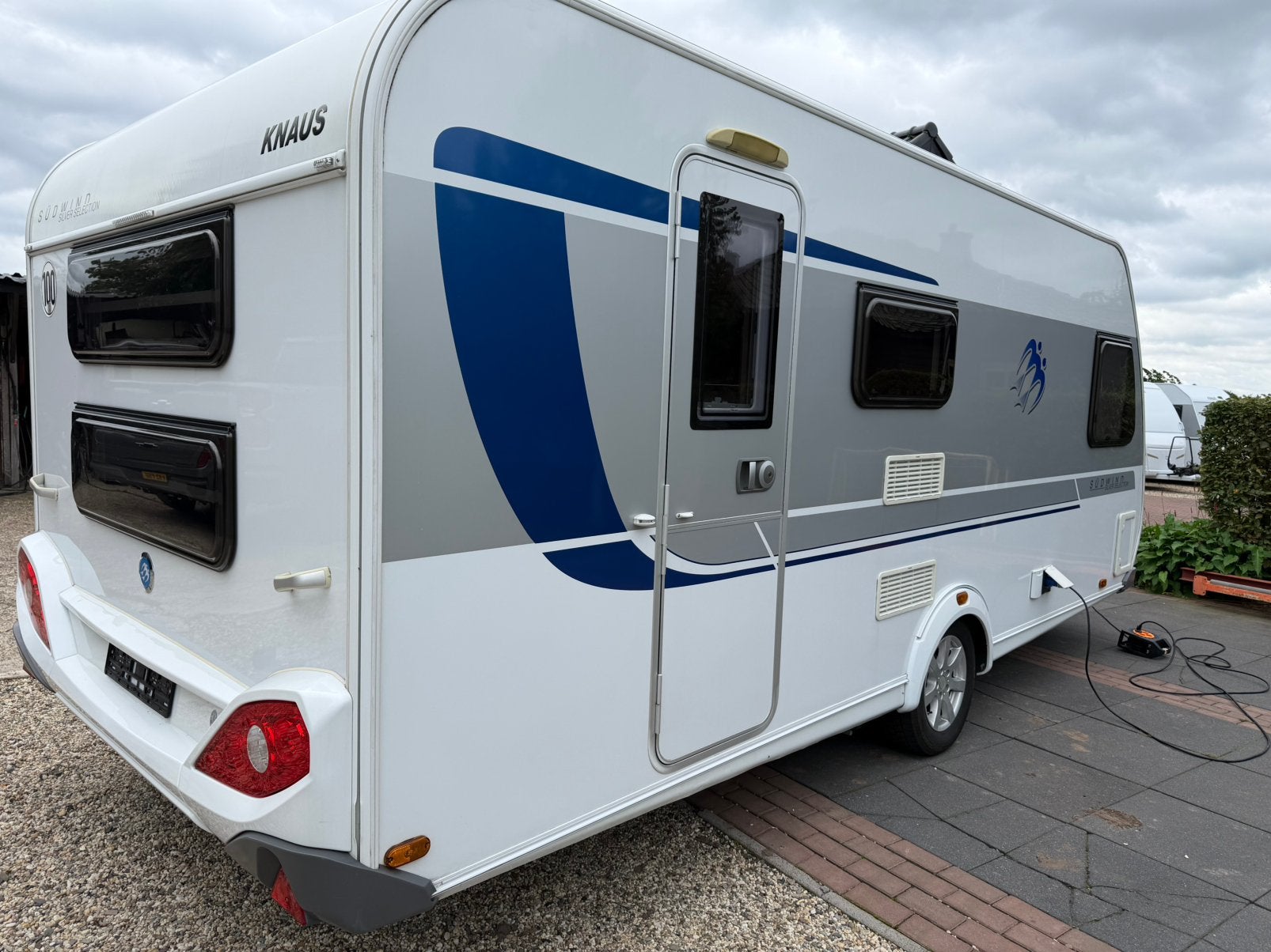 Knaus Südwind 550 KFS Silver Selection 2018 Mover Voortent, Stapelbed, Bedrijf, Treinzit, Knaus