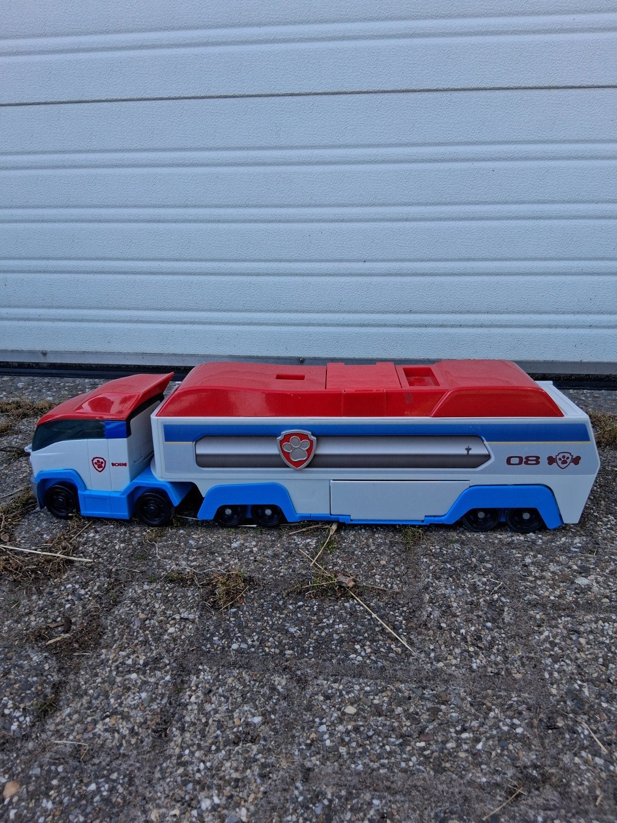 Paw Patrol Bus met extra figuur - Goede staat, Kinderen en Baby's, Speelgoed | Speelgoedvoertuigen, Ophalen of Verzenden, Gebruikt