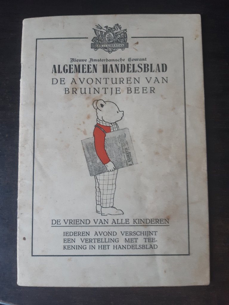 De Avonturen van Bruintje Beer Algemeen Handelsblad, Eén stripboek, Ophalen of Verzenden, Gelezen, Mary Tourtel