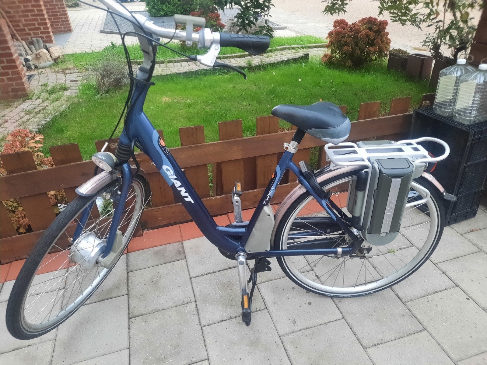 Giant Twist 2.1 E-bike met 2 accu's en lader, Ophalen, Gebruikt, Giant, 47 tot 51 cm
