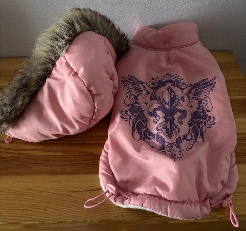 Doxtasy - kleine hond -chique jasje-S-fleece gevoerd -nieuw, Ophalen of Verzenden, Nieuw, Hondenjas