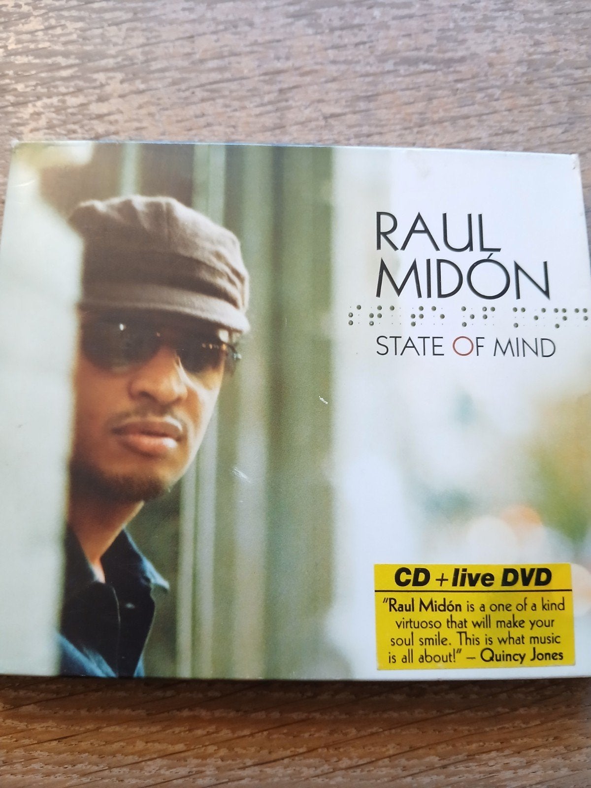 CD+DVD Raul Midon - State Of Mind, Ophalen of Verzenden