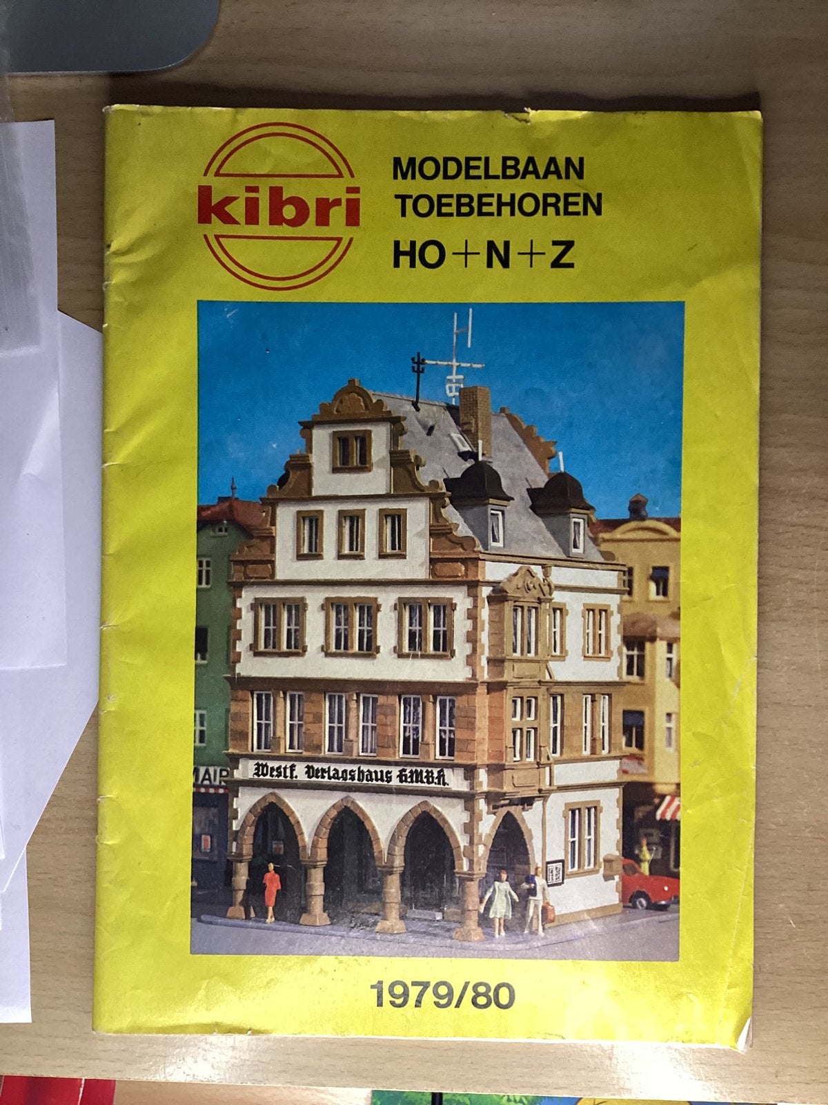Kibri folder 1979/1980, Overige merken, Gebruikt, Gelijkstroom of Wisselstroom, Boek, Tijdschrift of Catalogus