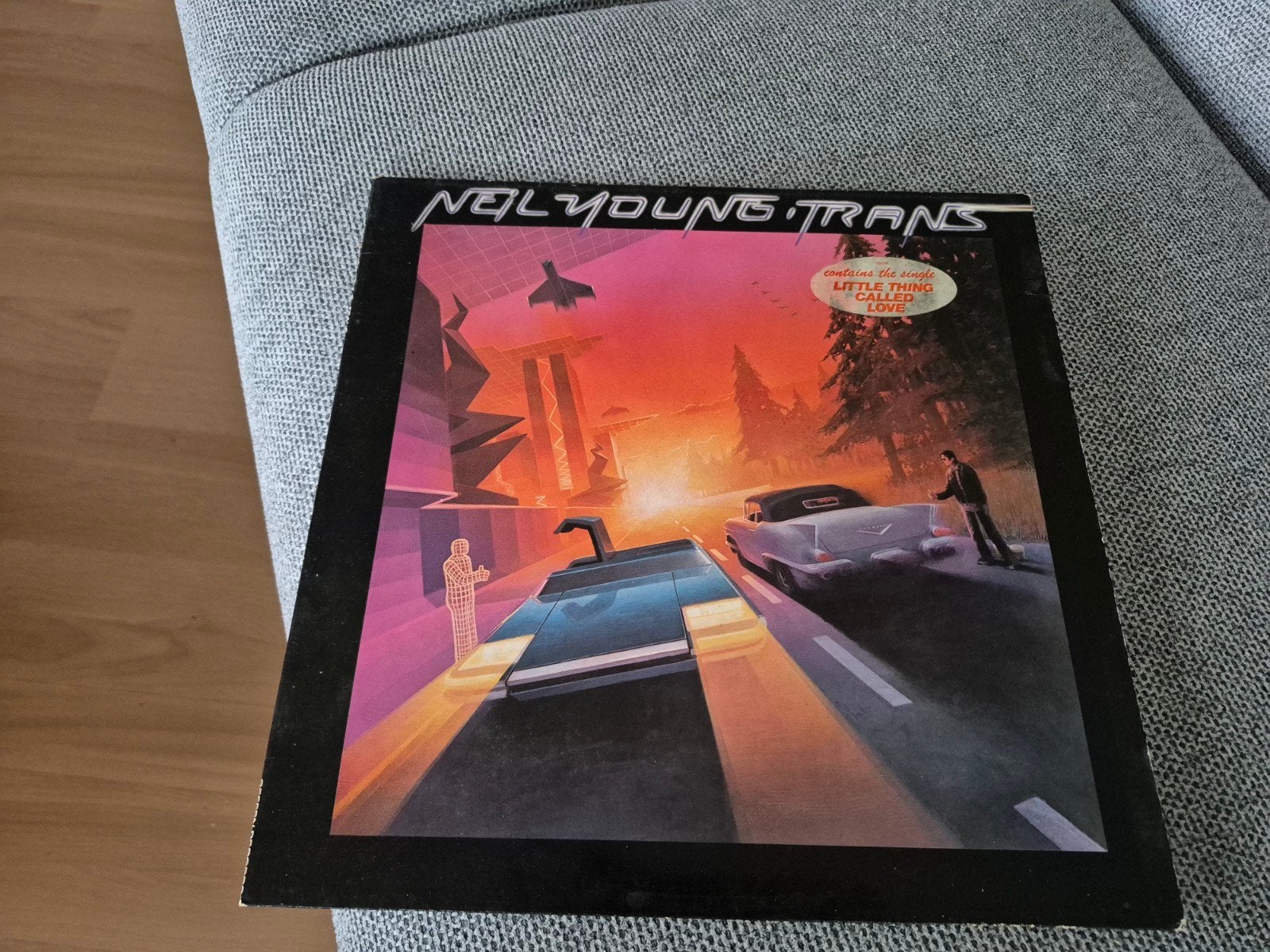 Neil Young LP  Trans, Cd's en Dvd's, Ophalen of Verzenden, Zo goed als nieuw, 12 inch, Poprock