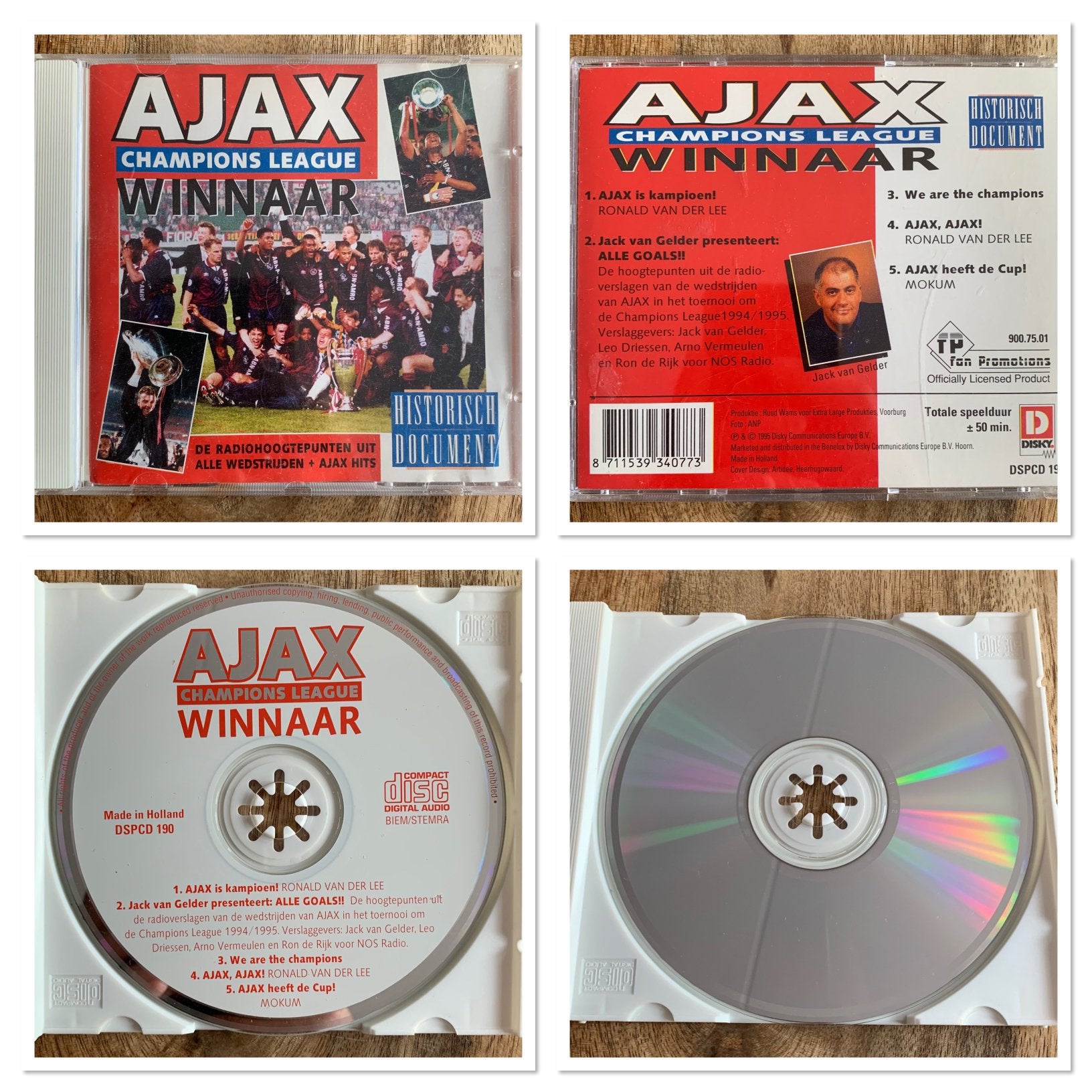 Ajax Amsterdam Champions League Winnaar, Ophalen of Verzenden