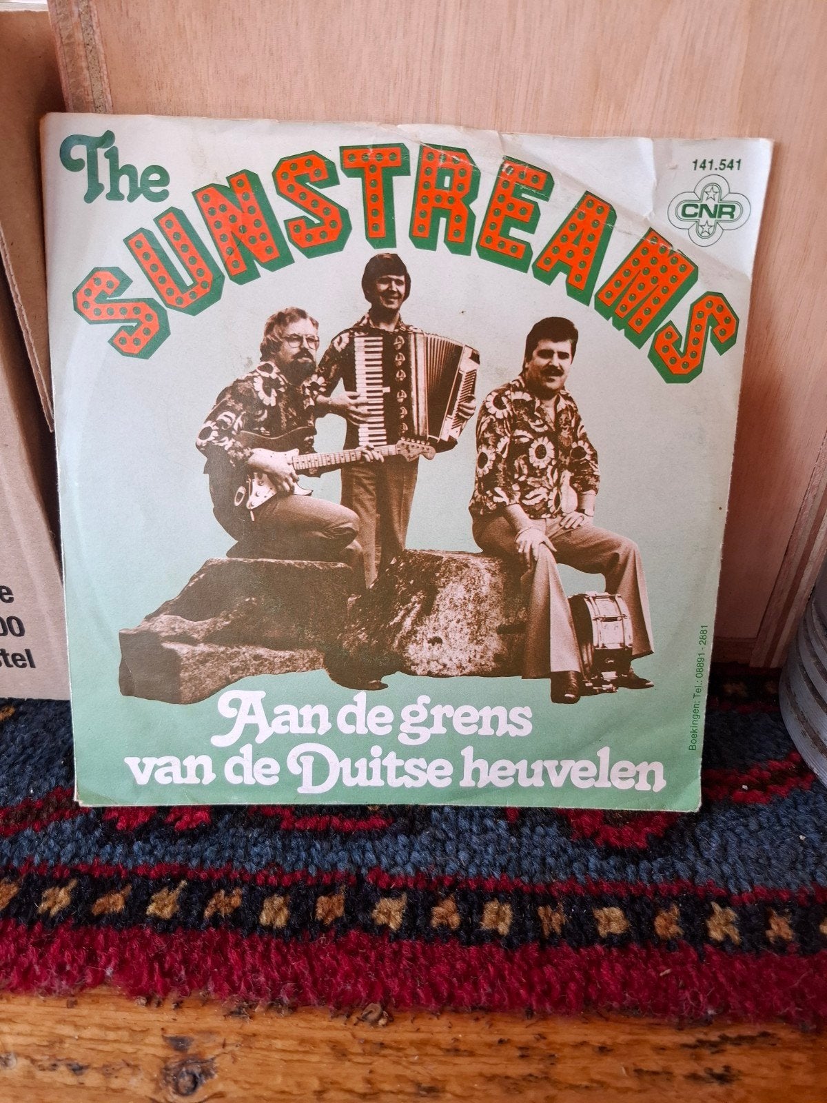 The Sunstreams - Aan de grens van de Duitse heuvelen, Gebruikt, 7 inch, Ophalen of Verzenden, EP