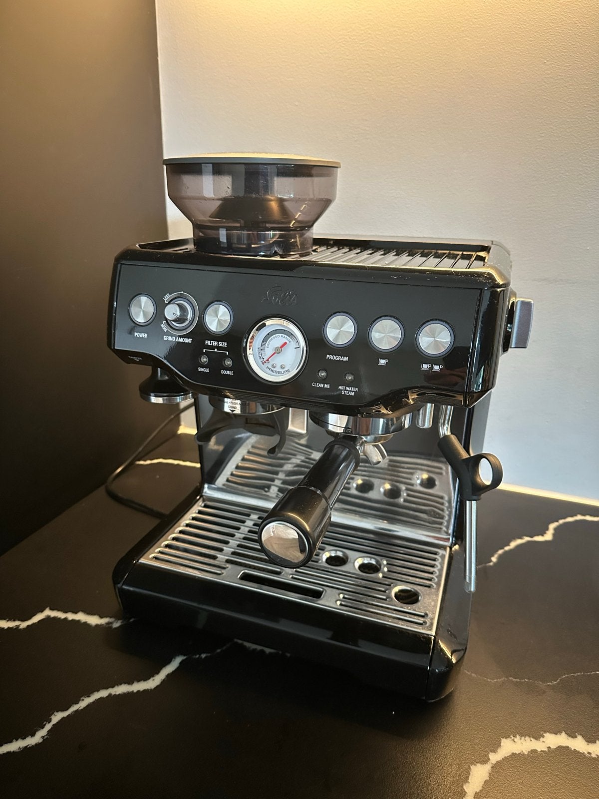 Solis Grind & Infuse Pro 115A Espressomachine, Ophalen, Afneembaar waterreservoir, Gebruikt, Espresso apparaat
