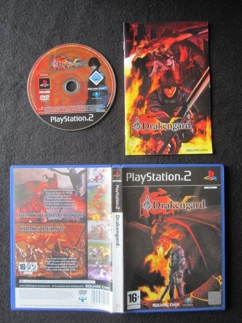 PS2 - Drakengard - Playstation 2, Avontuur en Actie, 1 speler, Ophalen of Verzenden, Zo goed als nieuw