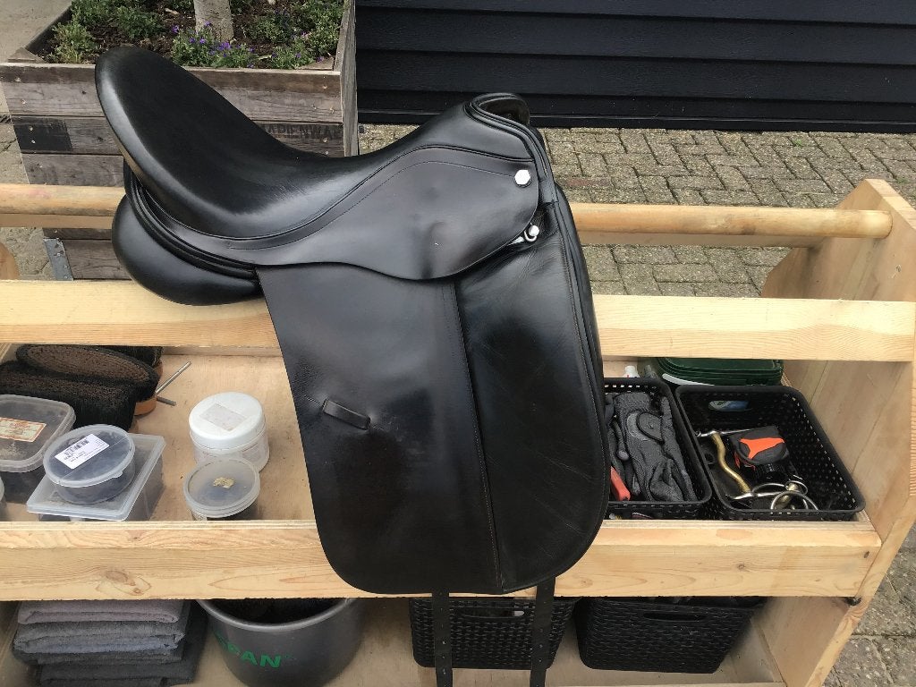 Albion dressuurzadel, Dieren en Toebehoren, Ophalen, Zo goed als nieuw, Dressuur