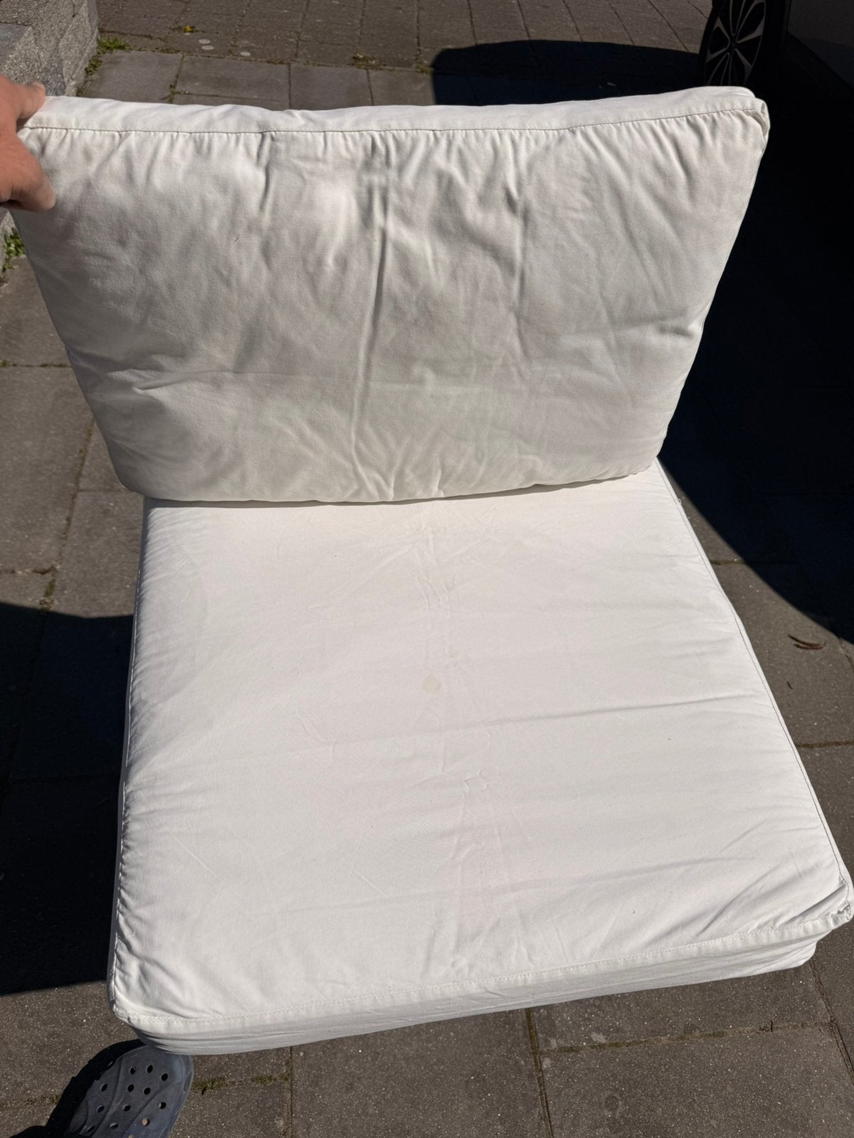 tuinbankkussens / loungesetkussens 10 stuk, Ophalen, Zo goed als nieuw