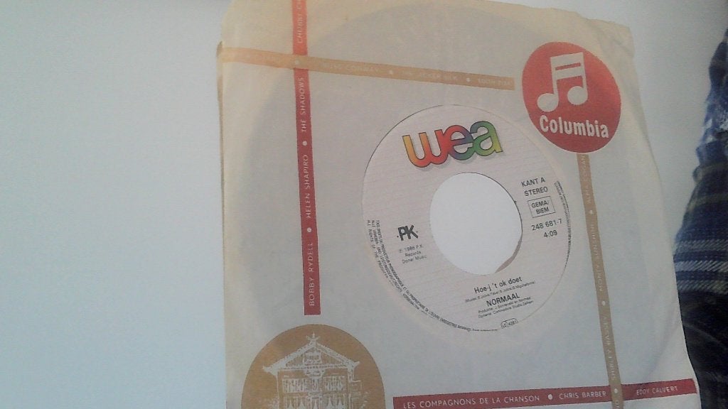 normaal jukebox single hoe-j t ok doet uit 1986, Cd's en Dvd's, Vinyl Singles, Ophalen of Verzenden, Zo goed als nieuw, Nederlandstalig