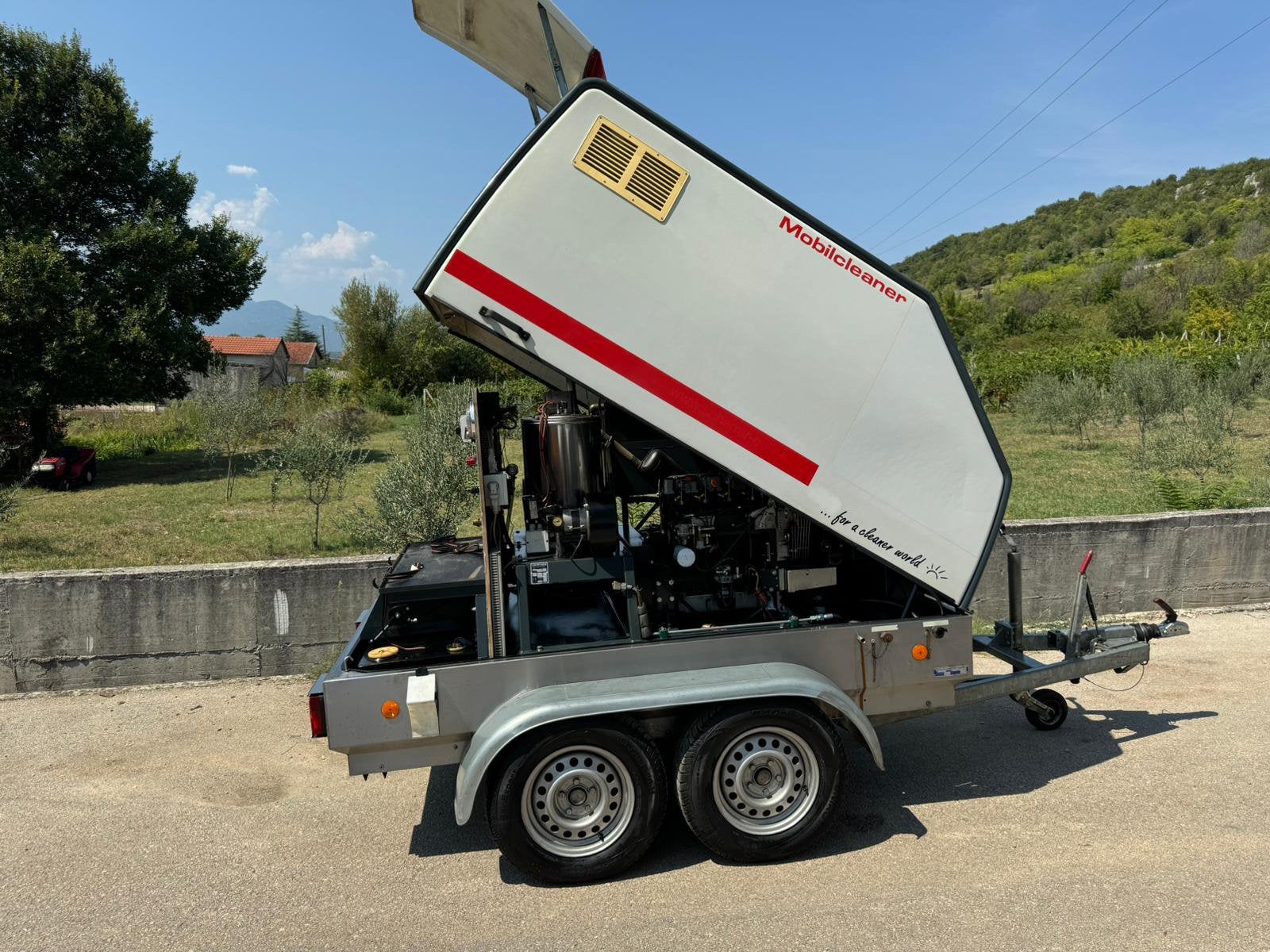 Oertzen Powertrailer 500bar 30l/min Heetwater, Ophalen of Verzenden, Zo goed als nieuw, Elektrisch