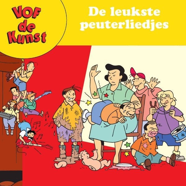VOF de kunst De leukste Peuterliedjes CD, Ophalen of Verzenden, Gebruikt, Album, Overige typen