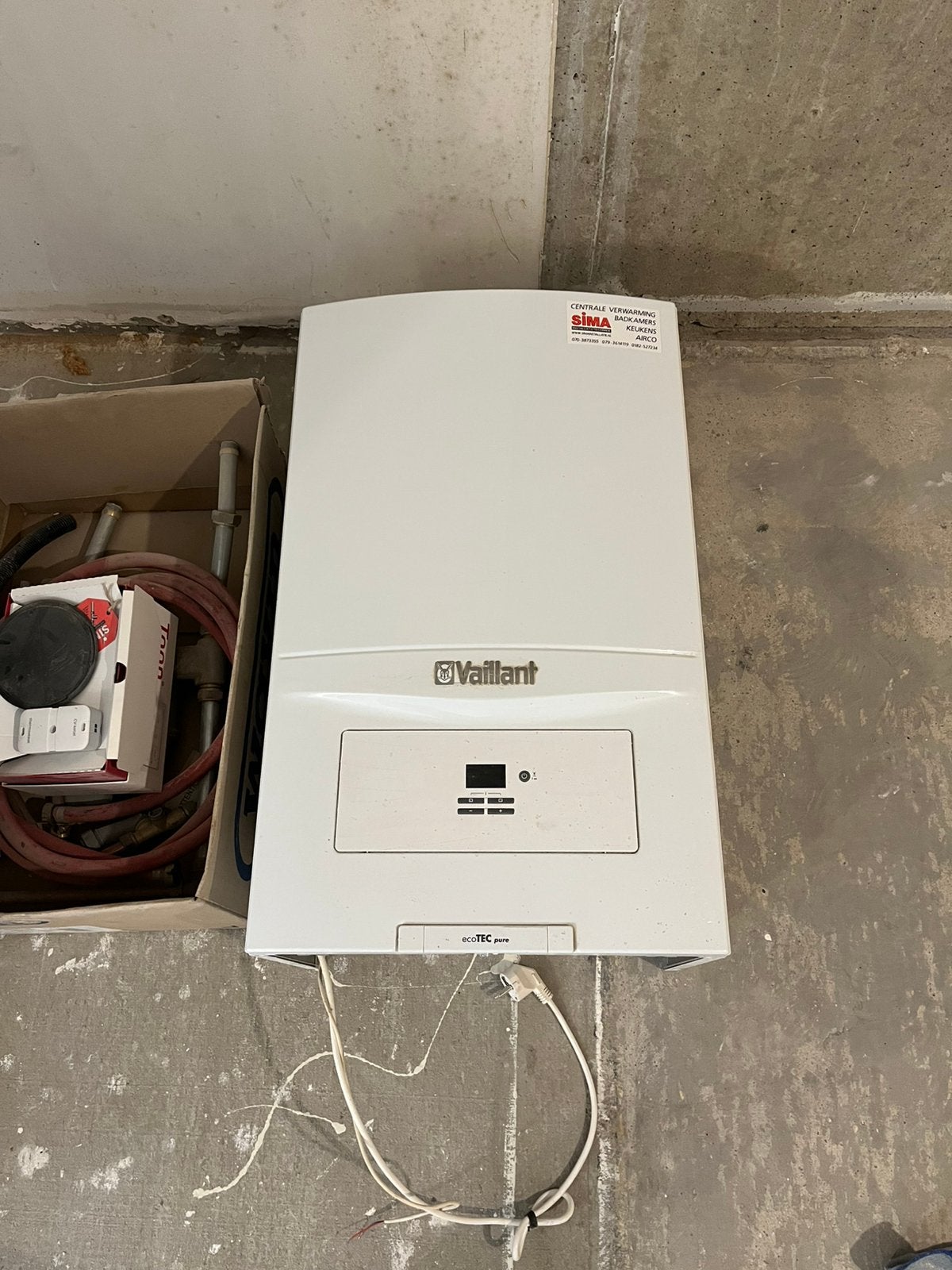 CV-ketel Vaillant, Doe-het-zelf en Verbouw, Geisers en Boilers, Minder dan 20 liter, Ophalen, Zo goed als nieuw, Geiser
