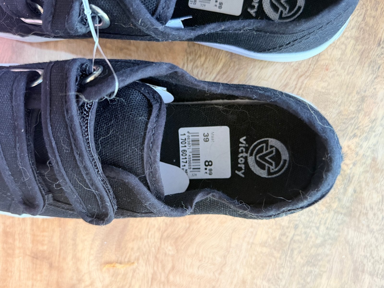 Nieuwe zwarte Victory gymschoenen maat 39, Kleding | Dames, Ophalen, Nieuw, Zwart, Sportschoenen