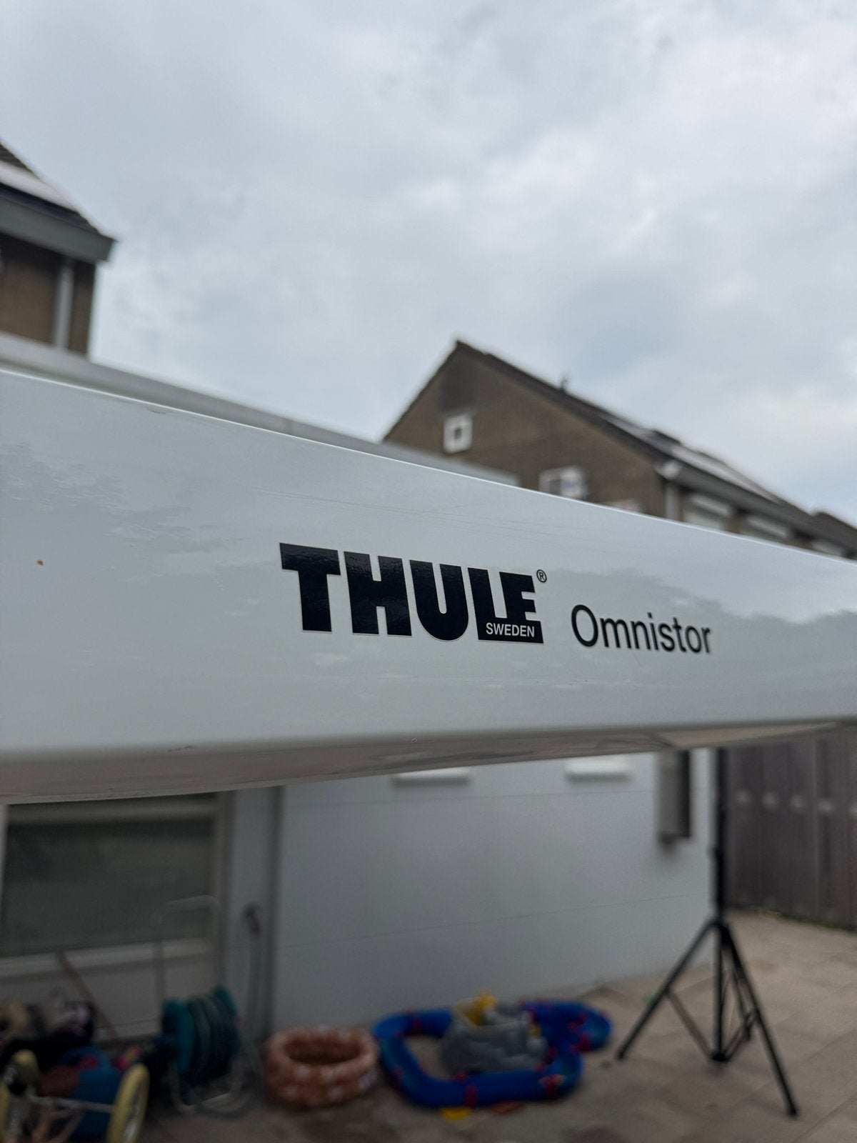 Thule Omnistor 4900 cassetteluifel wit 400cm (2016), Ophalen, Gebruikt