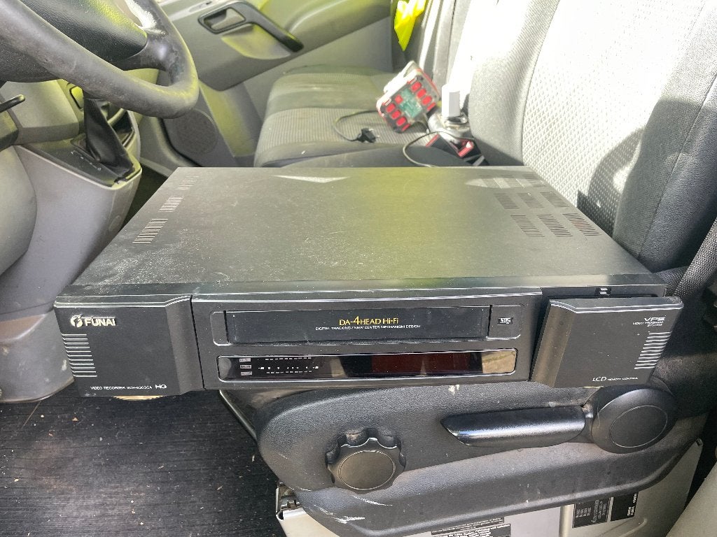 videorecorder, Ophalen, Gebruikt