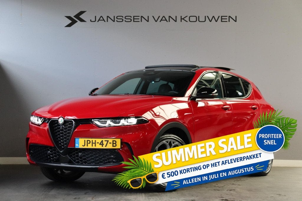 Alfa Romeo Tonale 1.3T PHEV Edizione Business Panoramadak Ha, Auto's, Alfa Romeo, Automaat, 1250 kg, 4 cilinders, 150 min