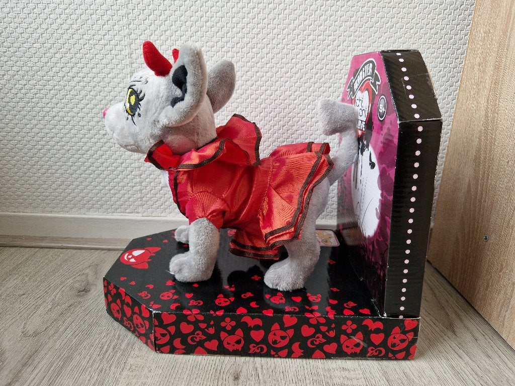 Chi Chi Love Simba Chihuahua knuffel Devil, Overige karakters, Nieuw, Middelgroot (20 tot 80 cm), Rood