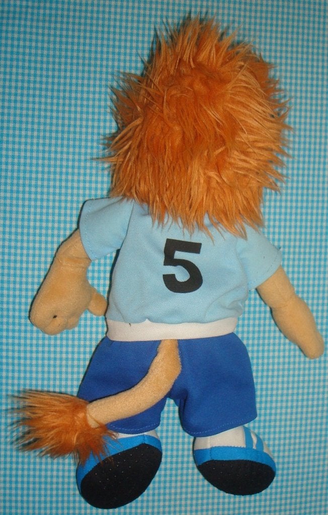 LOEKIE Leeuw - blauw shirt en broek (5 ), Overige typen, Blauw, Ophalen of Verzenden, Zo goed als nieuw