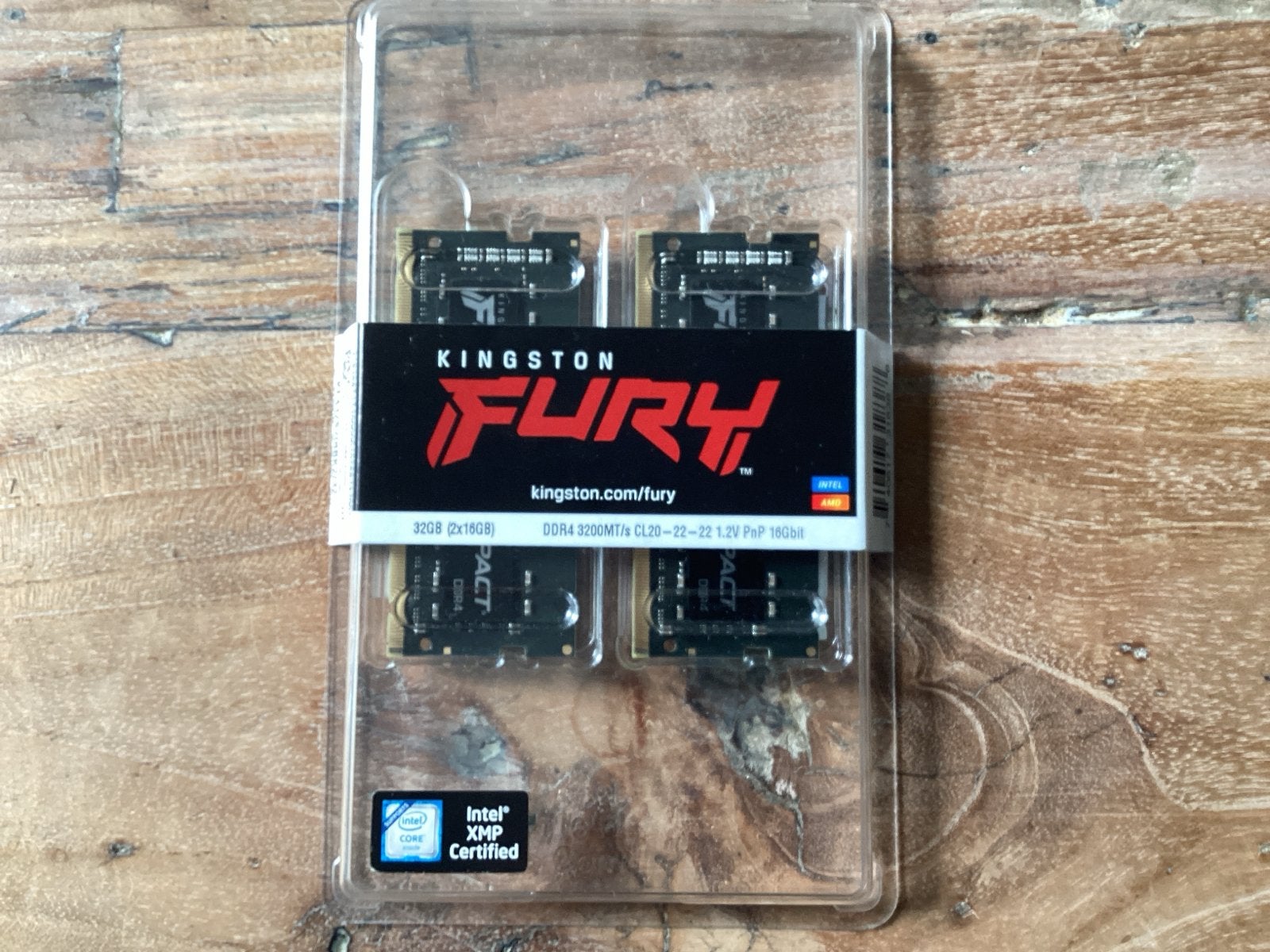 Kingston FURY Impact 32GB (2x16GB) DDR4 3200MHz RAM, 32 GB, DDR4, Nieuw, Ophalen of Verzenden