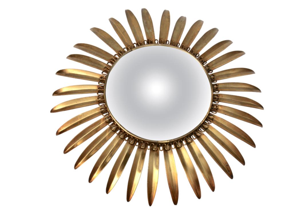 Deknudt Sunburst spiegel 1950, Ophalen of Verzenden
