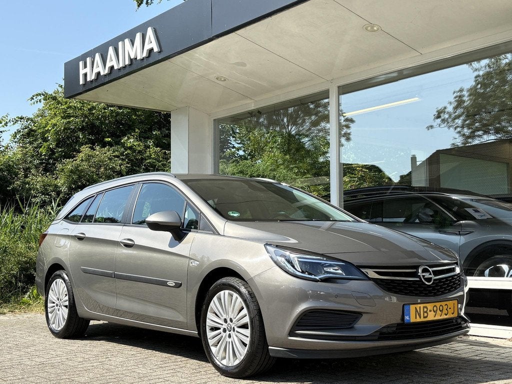 Opel Astra Sports Tourer 1.4T 150pk Edition | Trekhaak | App, Gebruikt, 1398 cc, 4 cilinders, 150 pk