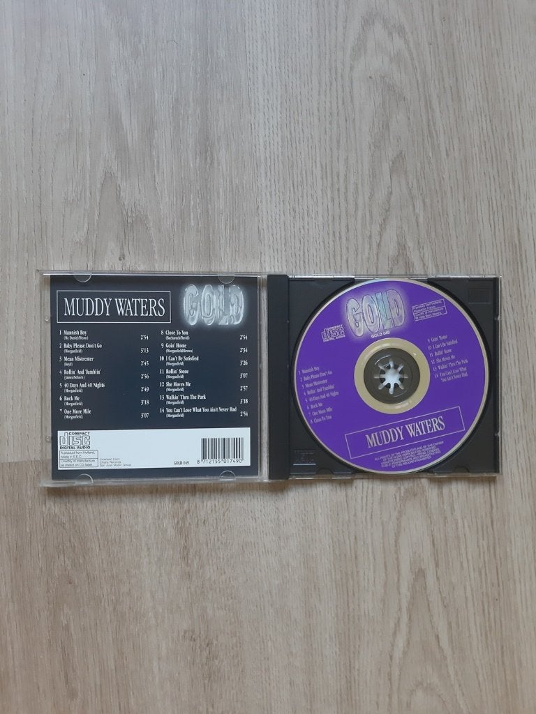 Muddy Waters: Gold (CD), Cd's en Dvd's, Gebruikt, Ophalen of Verzenden, Verzamelalbum, Blues