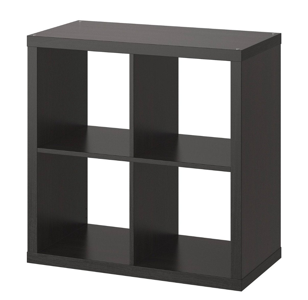 IKEA Kallax Kast 4 Vakken Zwartbruin, Ophalen, Gebruikt