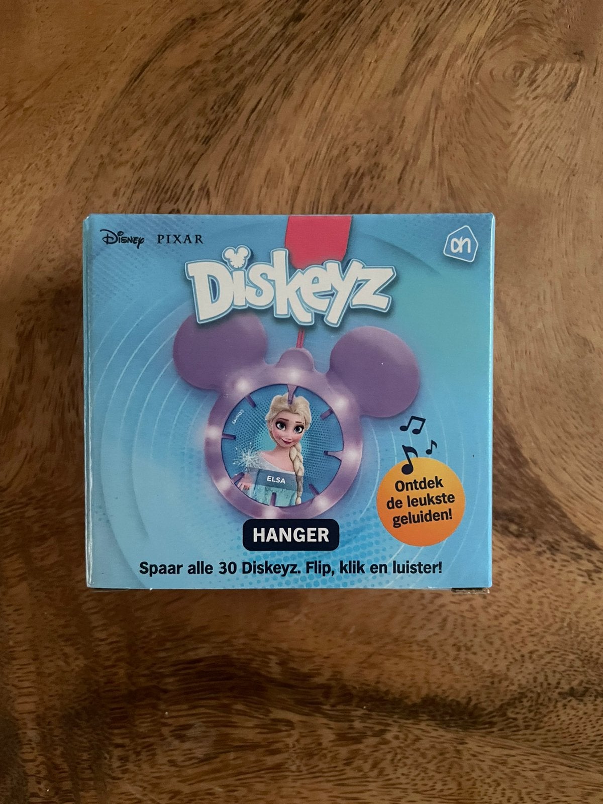 Nieuw! Albert heijn ah diskeyz diskey hanger Elsa paars, Ophalen of Verzenden