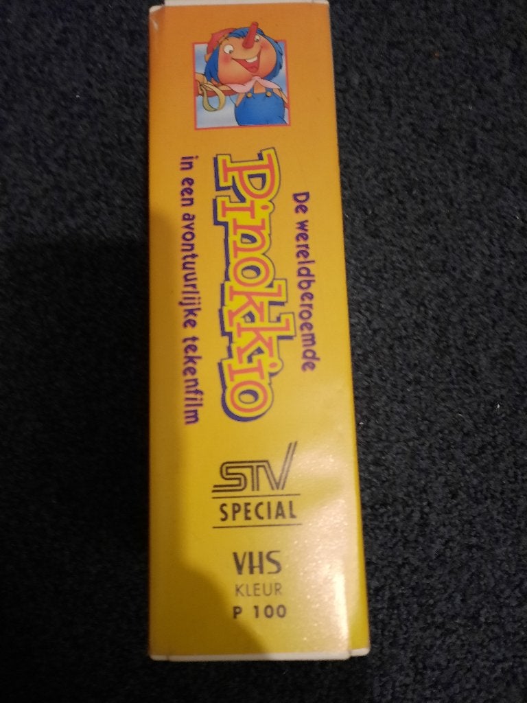 DE AVONTUREN VAN PINOKKIO! Mooie Tekenfilms Op Boxset VIDEO!, Alle leeftijden, Ophalen of Verzenden, Zo goed als nieuw, Actie en Avontuur