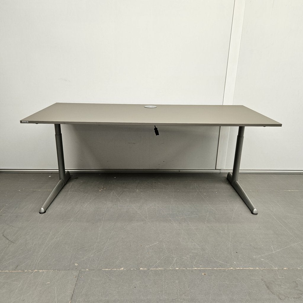 Wiesner Hager bureau blad  met Ahrend 500 frame - 160x80 cm, Niet ingevuld, Gebruikt, Niet ingevuld, Niet ingevuld