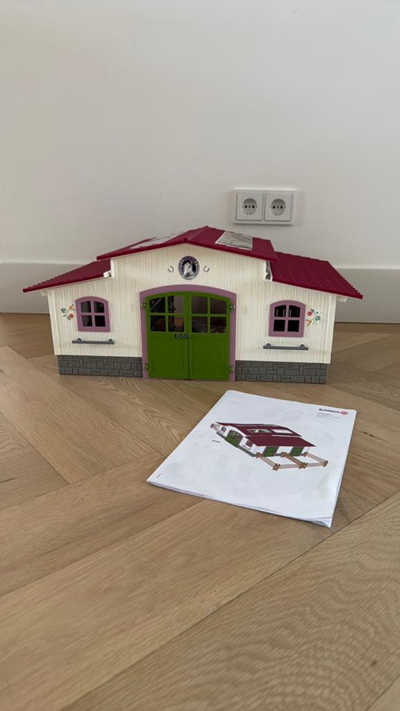 Schleich manege, Ophalen of Verzenden, Zo goed als nieuw